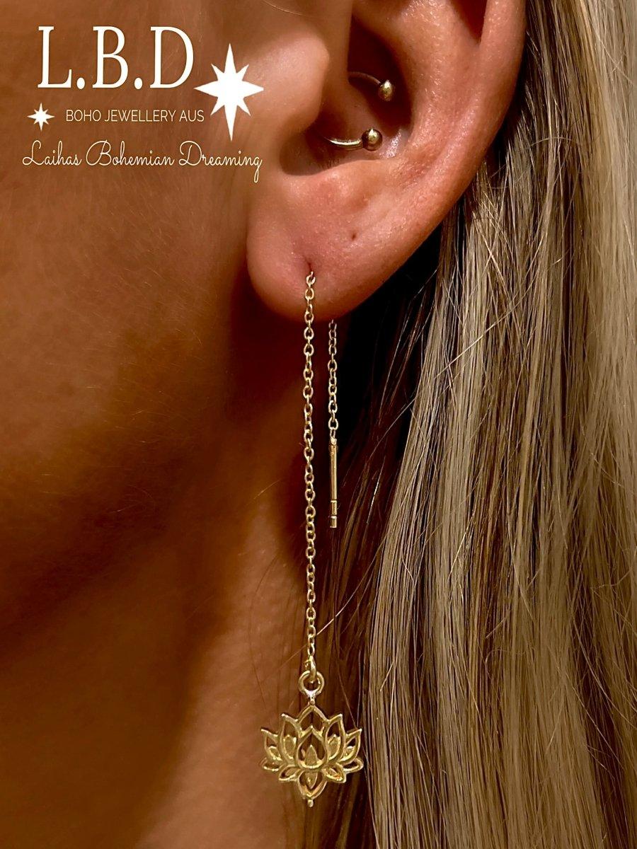 Designer Handmade glass earring